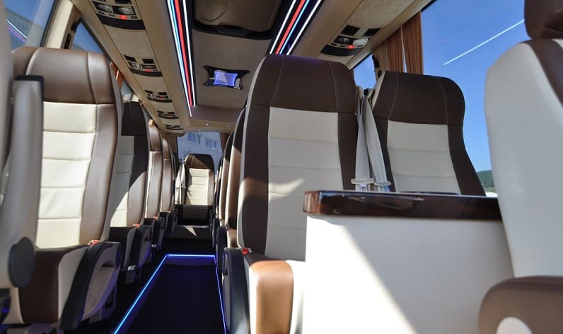France: Coaches charter in France in France and Pays de la Loire
